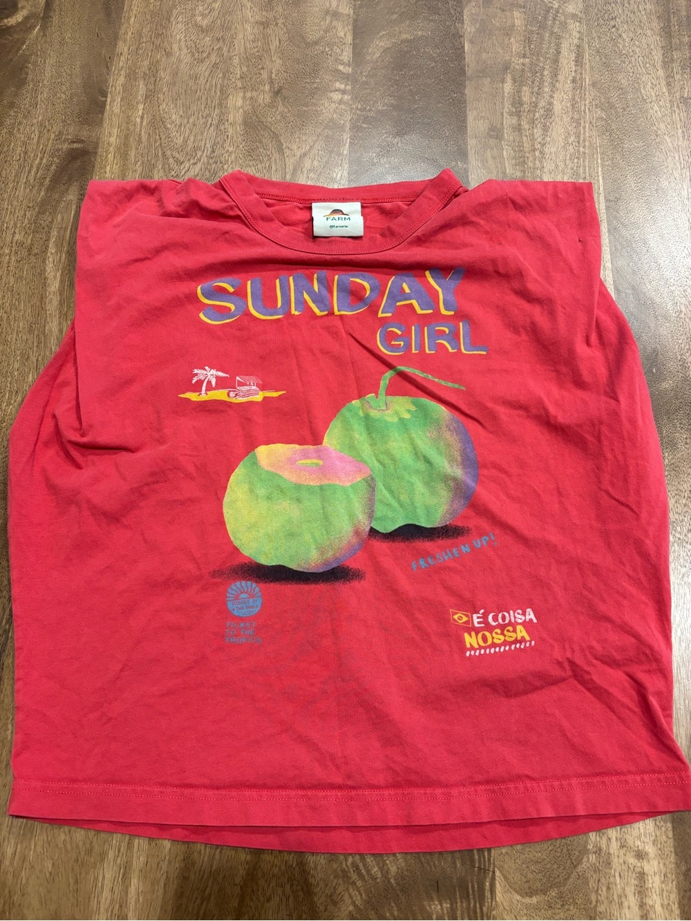 Farm Rio tank top t shirt